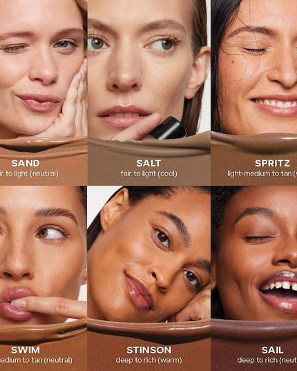 Saie Dew Bronze Soft-Focus Effortless Liquid Bronzer