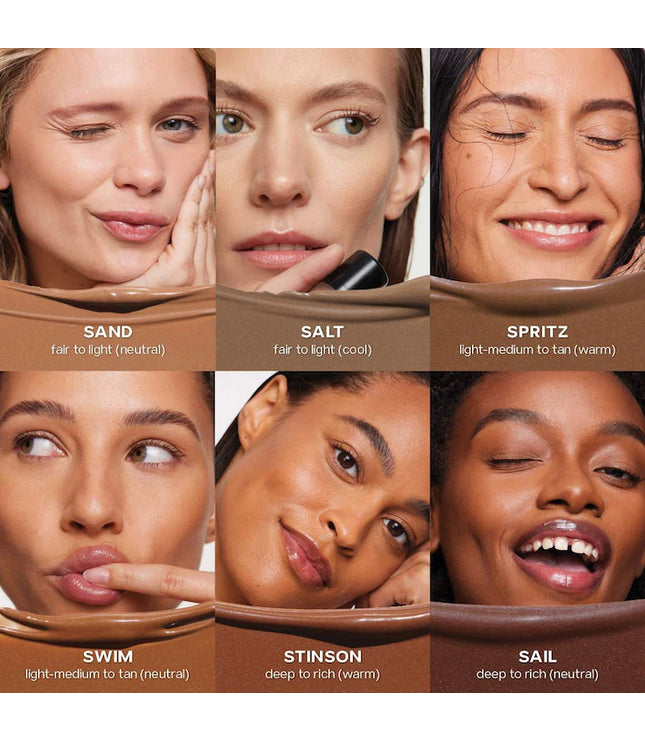 Saie Dew Bronze Soft-Focus Effortless Liquid Bronzer