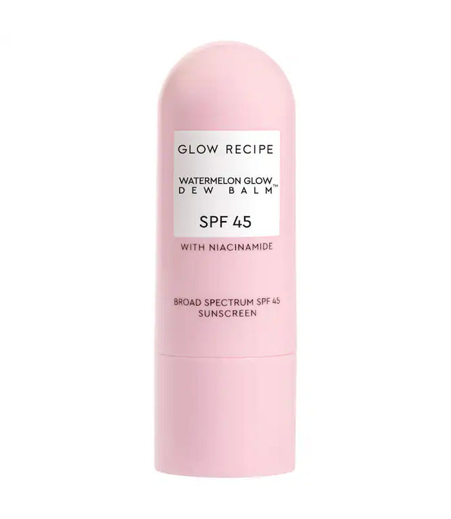 Glow Recipe Watermelon Glow Niacinamide Dew Balm Face Sunscreen Stick- SPF 45