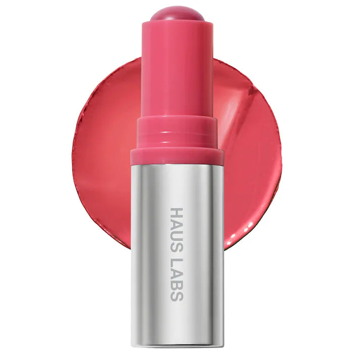 HAUS LABS -  Color Fuse Longwear Hydrating Glassy Lip + Cheek Blush Balm Stick