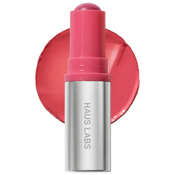 HAUS LABS -  Color Fuse Longwear Hydrating Glassy Lip + Cheek Blush Balm Stick