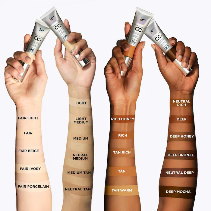 IT Cosmetics - CC+ Cream Full Coverage Color Correcting Foundation with SPF 50+