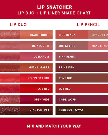 ONE/SIZE by Patrick Starrr Lip Snatcher Waterproof Precision Lip Liner