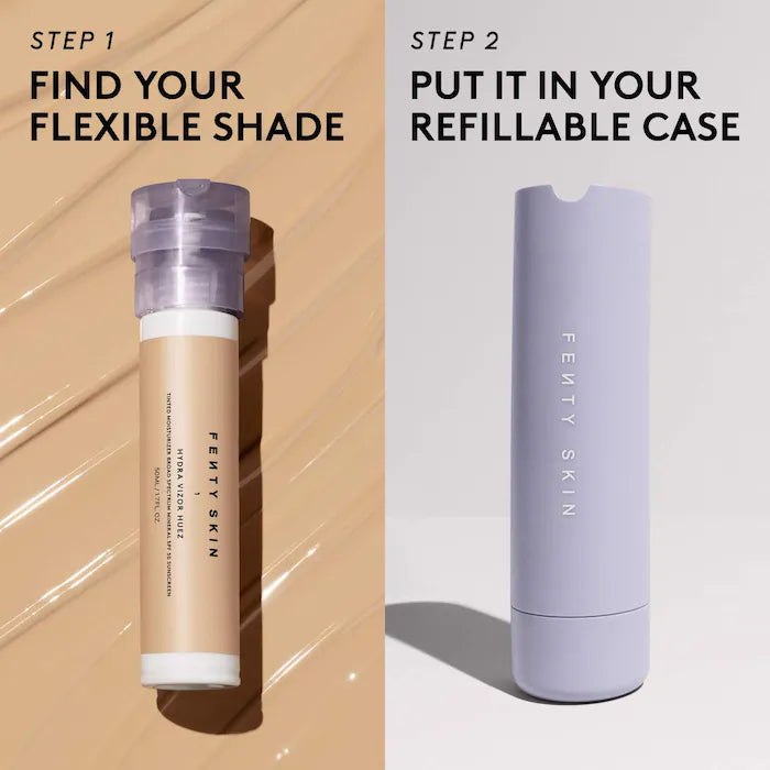 Fenty Skin Hydra Vizor Huez Tinted Moisturizer Broad Spectrum Mineral Spf 30 Sunscreen