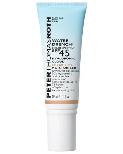 Peter Thomas Roth Water Drench® Hyaluronic Cloud Sheer Tint Moisturizer Broad Spectrum Sunscreen SPF 45