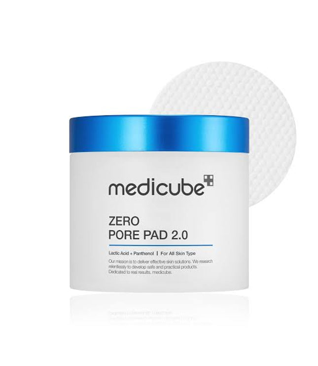 Medicube - Discos de Algodón con Tónico Zero Pore Pad 2.0