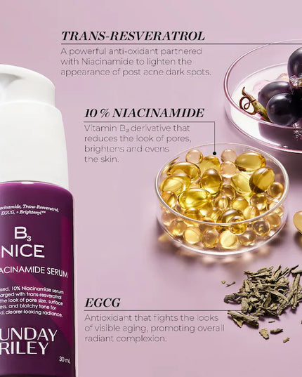 Sunday Riley B3 Nice 10% Niacinamide Serum 30ml