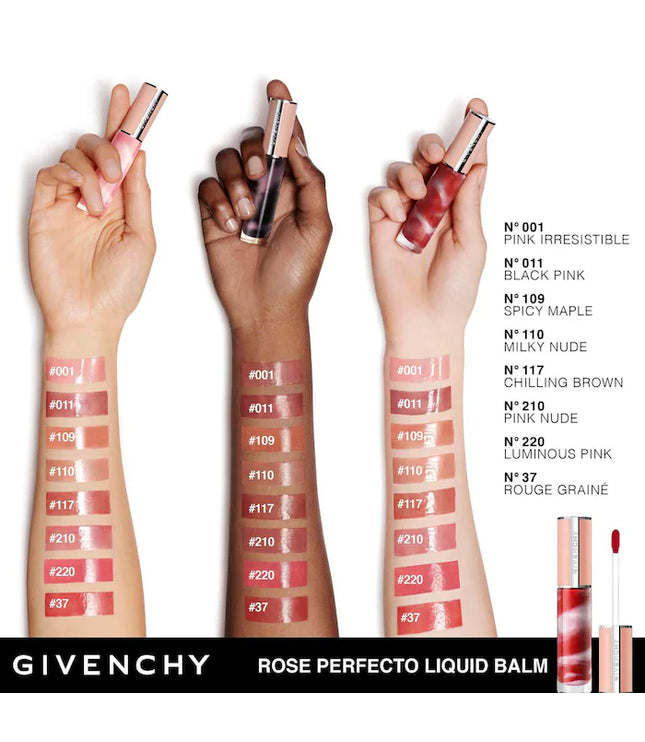 Givenchy Rose Perfecto Hydrating Tinted Lip Balm & Gloss