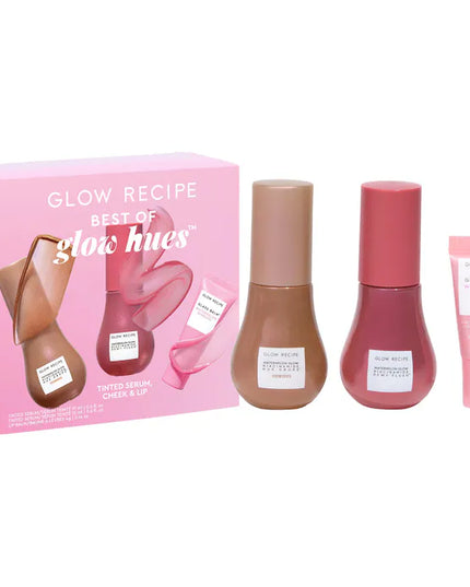 Glow Recipe Best of Glow Hues - Tinted Serum, Cheek & Lip Gift Set