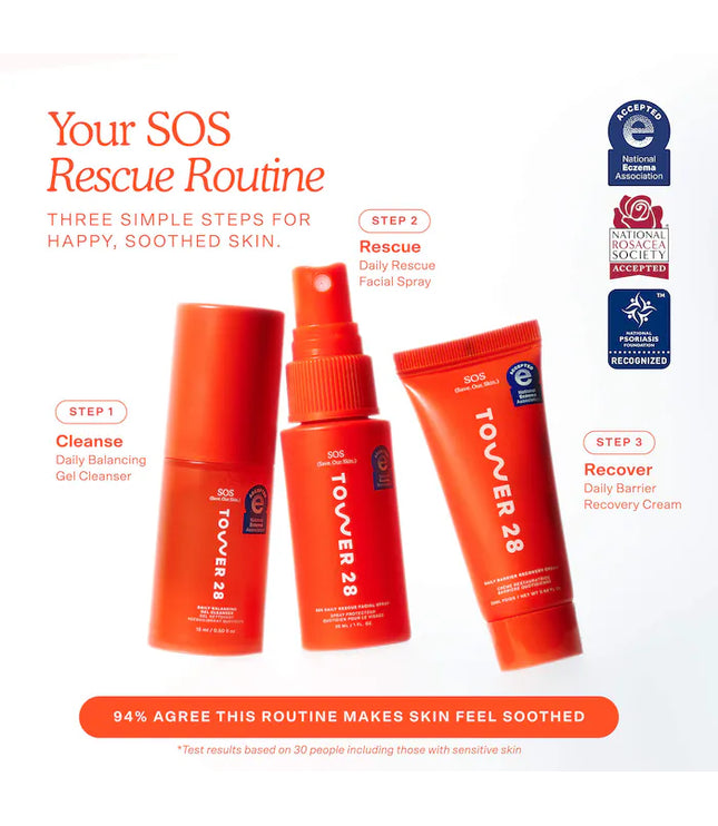 Tower 28 Beauty Mini SOS Skincare Bestsellers Set