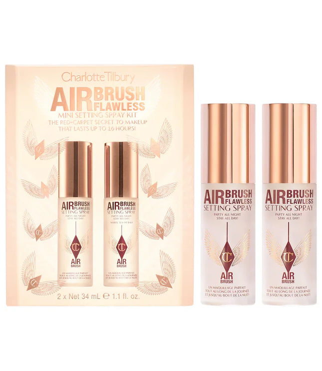 Charlotte Tilbury - Mini Airbrush Flawless Setting Spray Duo Set