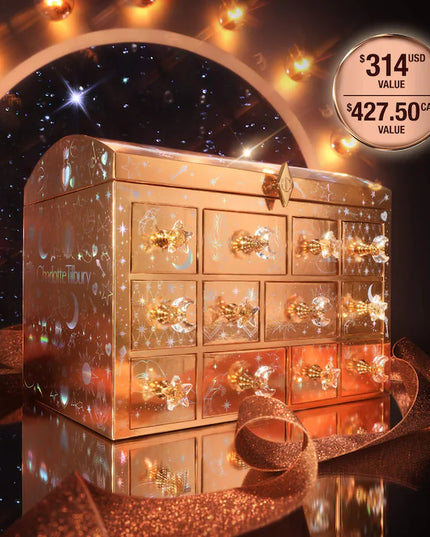 Charlotte Tilbury Charlotte's Beauty Treasure Chest Makeup and Skincare Advent Calendar