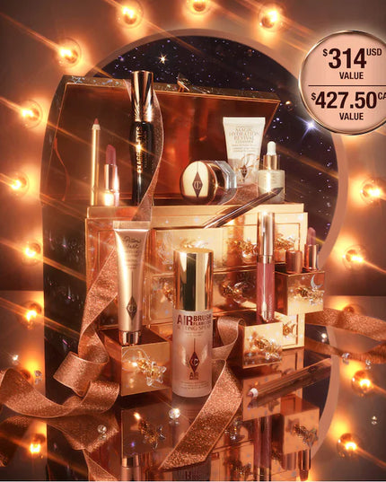 Charlotte Tilbury Charlotte's Beauty Treasure Chest Makeup and Skincare Advent Calendar