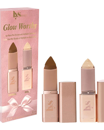 LYS Beauty Mini In My Light Bronzer and Highlighter 2-Piece Set