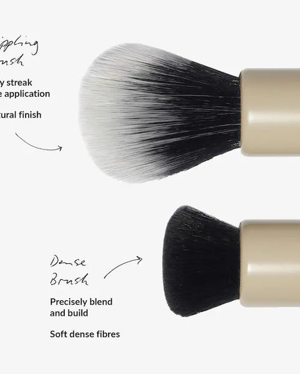 REFY Cream Blush Duo with Duo Face Brush Gift Set