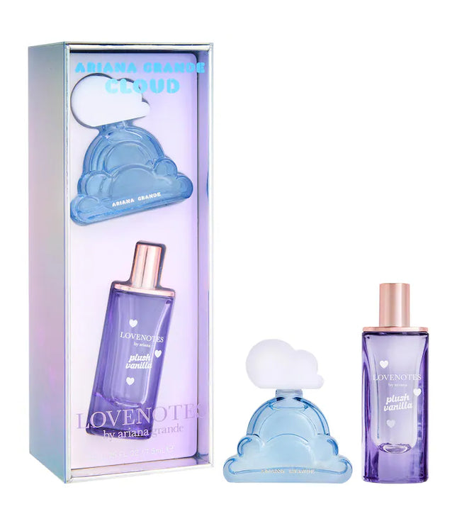 Ariana Grande 
Cloud & LOVENOTES Plush Vanilla Perfume Set