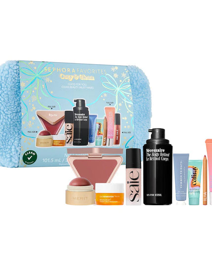 Sephora Favorites Cozy and Clean Makeup and Skincare Set