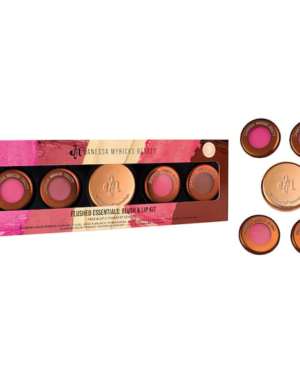 Danessa Myricks Beauty 
Mini Yummy Skin Flushed Essentials: Face & Lip Makeup Gift Set