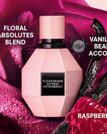 Viktor&Rolf 
Flowerbomb Extreme Eau de Parfum Intense Travel Spray with Raspberry & Vanilla