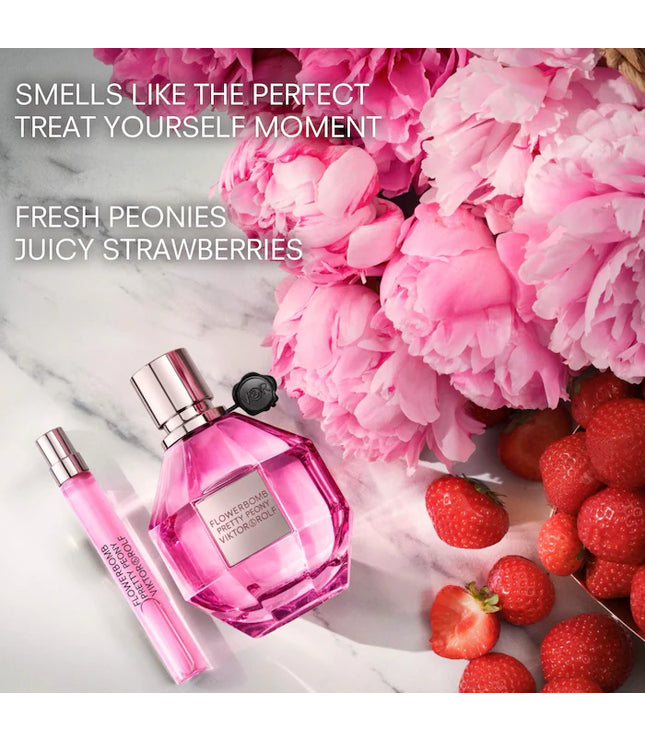 Viktor&Rolf 
Flowerbomb Pretty Peony Eau De Parfum Travel Spray with Peony & Strawberry