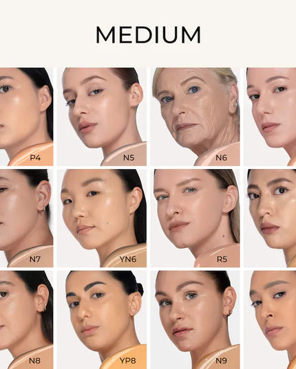 NATASHA DENONA Hy-Glam Foundation Hydrating & Blurring Luminous Longwear Serum Foundation