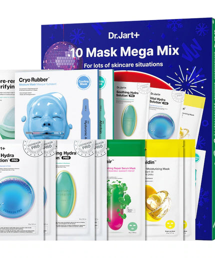 Dr. Jart+ Korean Face Mask 10 Pack Gift Set