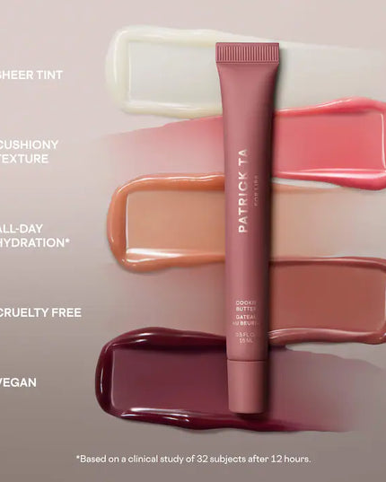 PATRICK TA Major Moisture Smoothing and Hydrating Tinted Lip Balm with Vitamin E