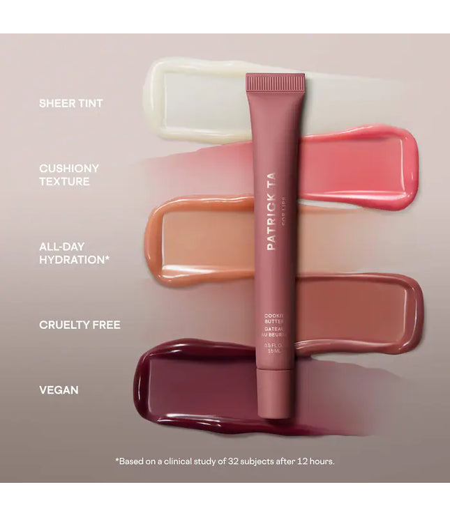 PATRICK TA Major Moisture Smoothing and Hydrating Tinted Lip Balm with Vitamin E