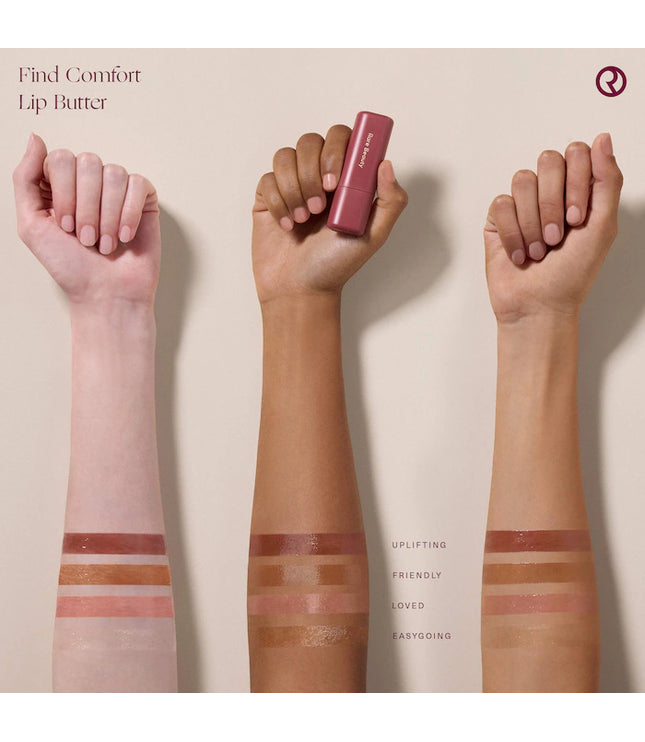 Rare Beauty by Selena Gomez 
Find Comfort Lip Butter Balm + Overnight Mask with Hyaluronic Acid Butter