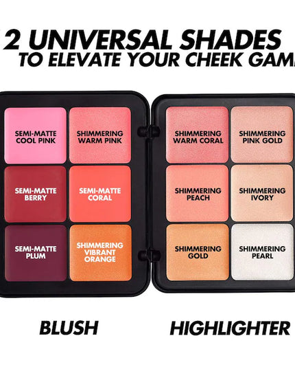 MAKE UP FOR EVER HD Skin Blush & Glow Longwear Cream Face Palette