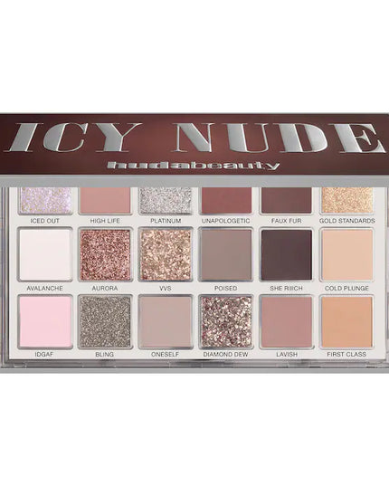 HUDA BEAUTY
Icy Nude Eyeshadow Palette