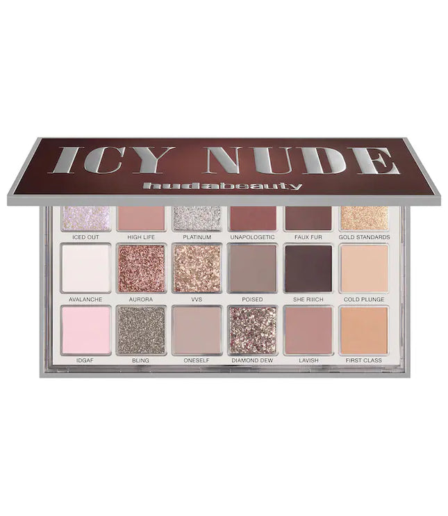 HUDA BEAUTY
Icy Nude Eyeshadow Palette