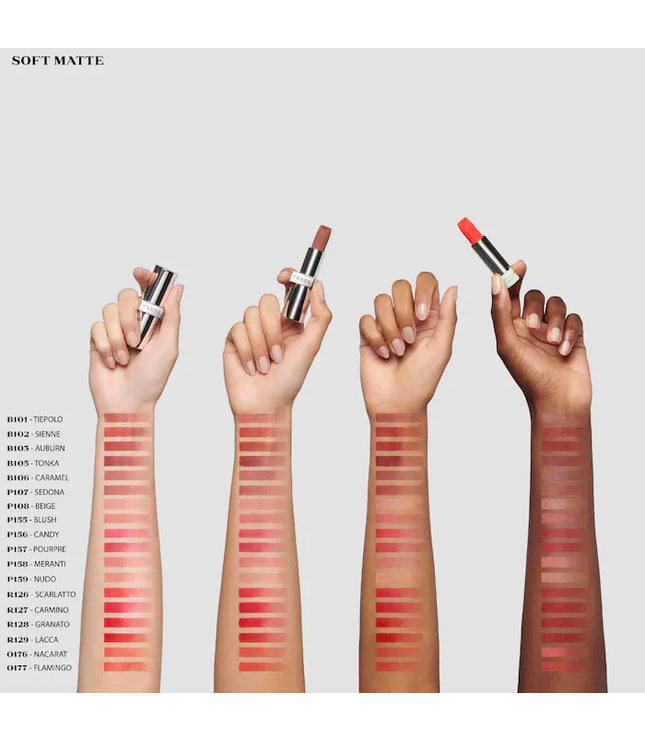 PRADA BEAUTY - Monochrome Soft Matte Refillable Lipstick