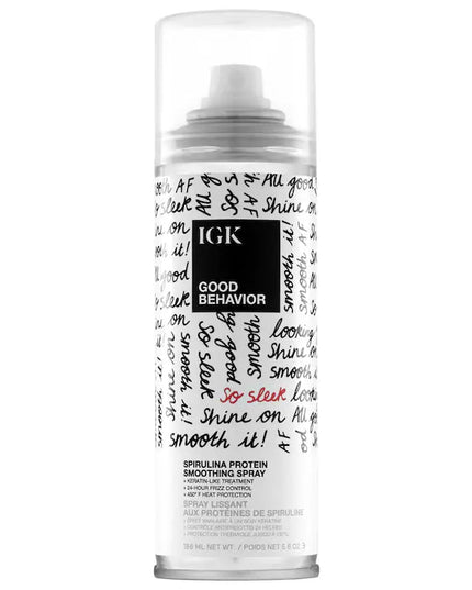 IGK Good Behavior Spirulina Protein Anti-Frizz Smoothing Spray 186 ml