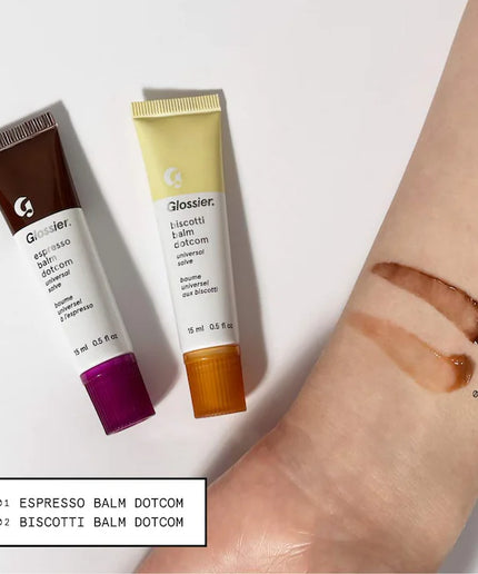 Glossier
Limited Edition Biscotti and Espresso Balm Dotcom Duo