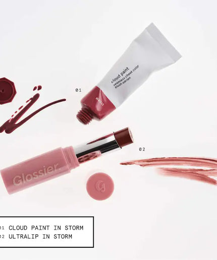 Glossier
Storm Lip + Cheek Duo