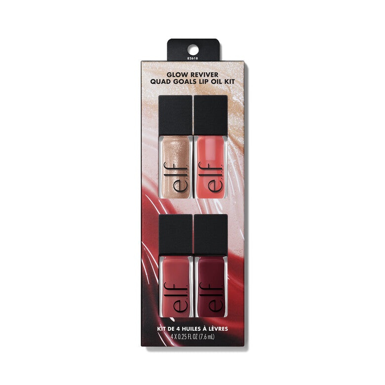 Elf - Glow Reviver Quad Goals Lip Oil Kit