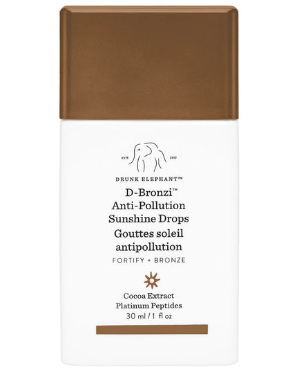 Drunk Elephant D-Bronzi™ Anti-Pollution Bronzing Drops with Peptides