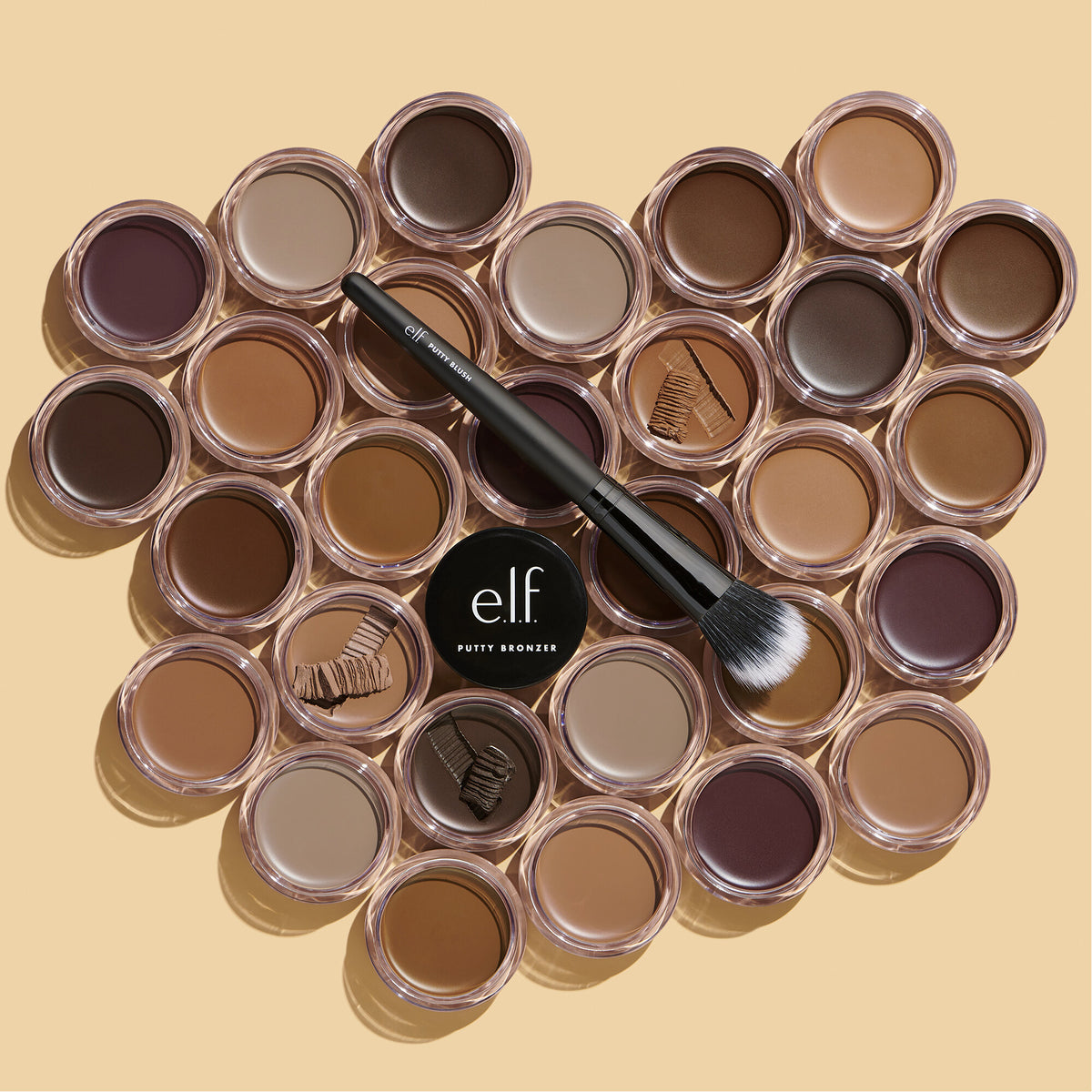 ELF - Putty Bronzer cream-to-powder bronzer for glowy skin