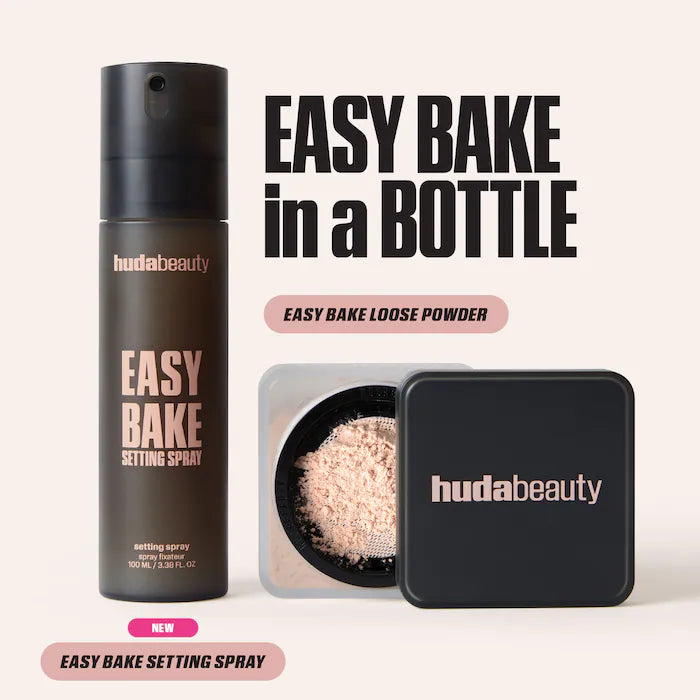 HUDA BEAUTY - Easy Bake Blurring Setting Spray with 16-Hour Wear