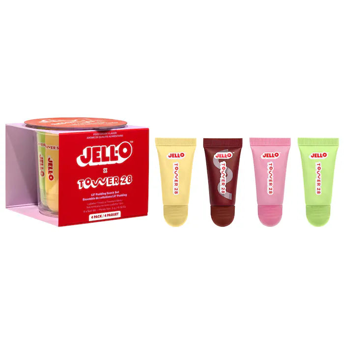 Tower 28 Beauty - JELL-O™  X TOWER 28 Lil' Pudding Mini Lip Softie Gift Set