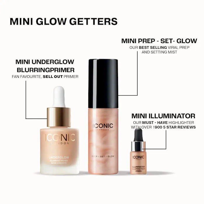Iconic London - Mini Glow Getters Starter Kit Makeup Gift Set