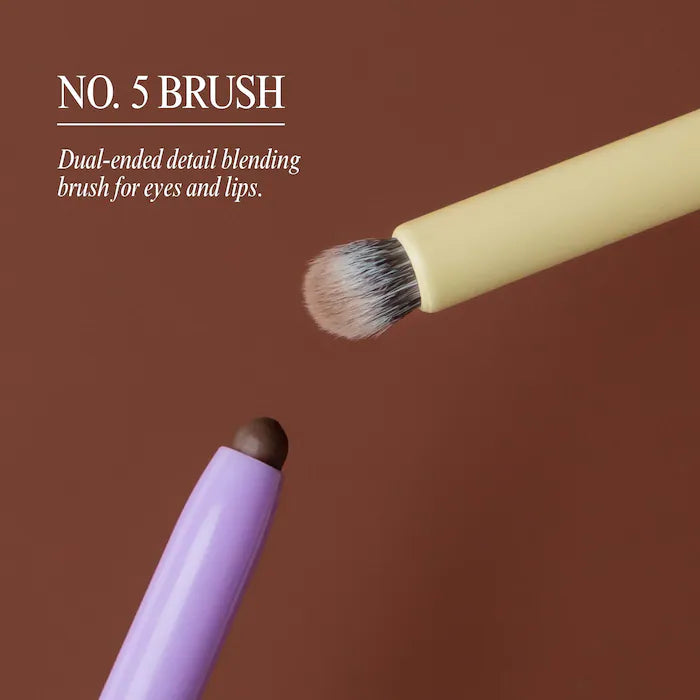 KJH.brand by Katie Jane Hughes 
- No. 5 Dual-Ended Precision Brush for Lips & Eyes
