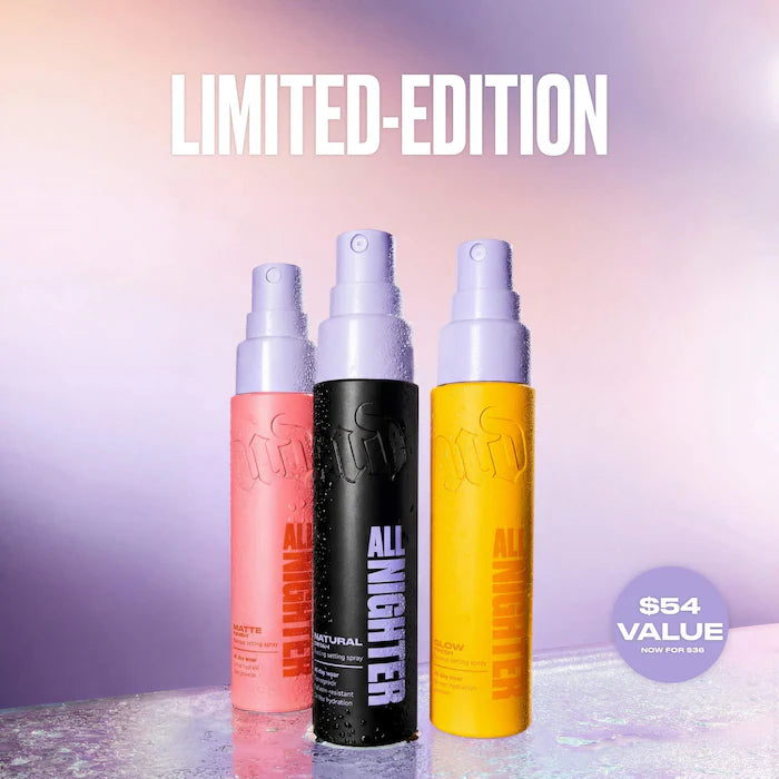 Urban Decay - Mini License to Mist-Behave All Nighter Makeup Setting Spray Trio Gift Set