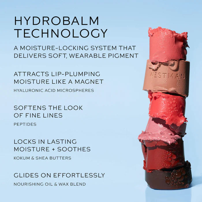 Westman Atelier - HydroBalm Sheer Tinted Lipstick with Peptides and Hyaluronic Acid