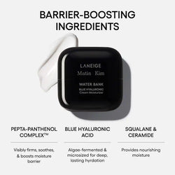 LANEIGE - Water Bank Blue Hyaluronic Cream Moisturizer for Moisture Barrier Repair