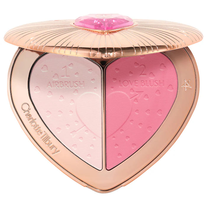 Charlotte Tilbury - Pillow Talk Beauty Soulmates Airbrush Flawless Finish Brightening and Blush Powder Palette