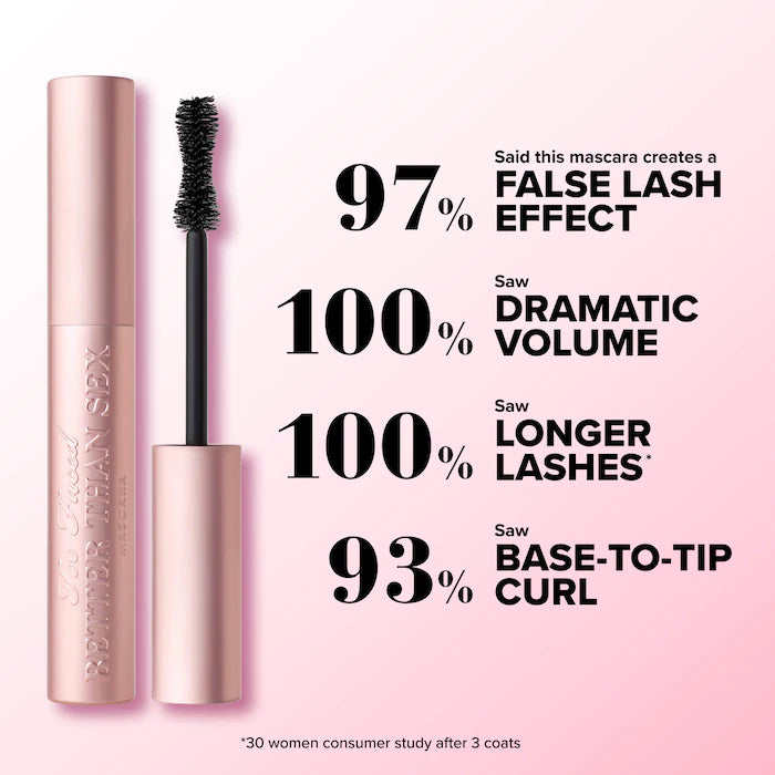 Too Faced - Better Than Sex Volumizing & Lengthening Mascara