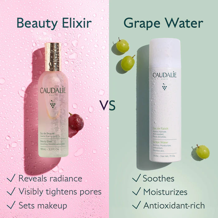 Caudalié - Beauty Elixir Prep, Set, Glow Face Mist