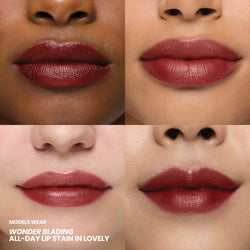 Wonderskin - Holiday Lip Stain and Lip Liner Trio Makeup Gift Set